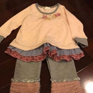 Baby Sara tunic and pant set